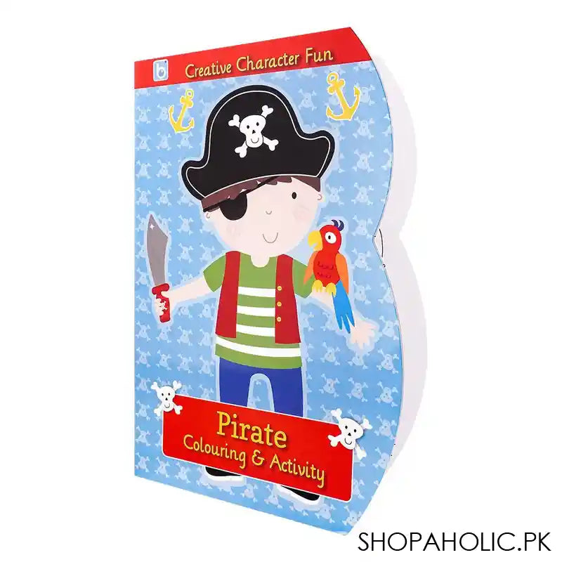 Creative Character Fun Pirate Colouring & Activity, Book - Main Image