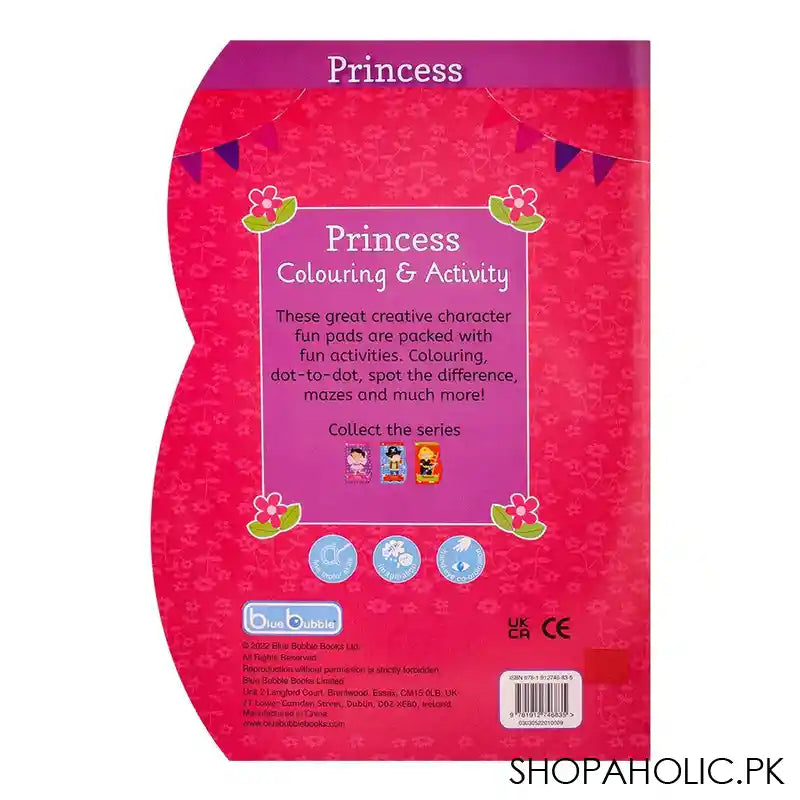 Creative Character Fun Princess Colouring & Activity, Book - Image 2