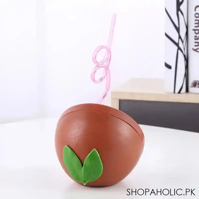 creative fruit cup with straw image3