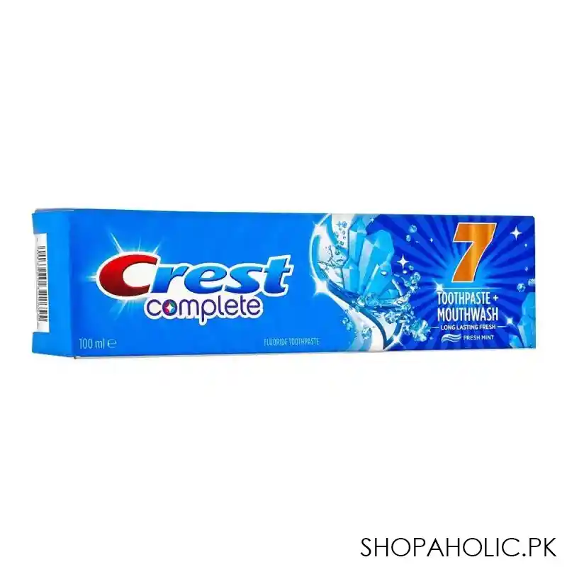 crest complete 7 fresh mint toothpaste+mouthwash, 100ml image2