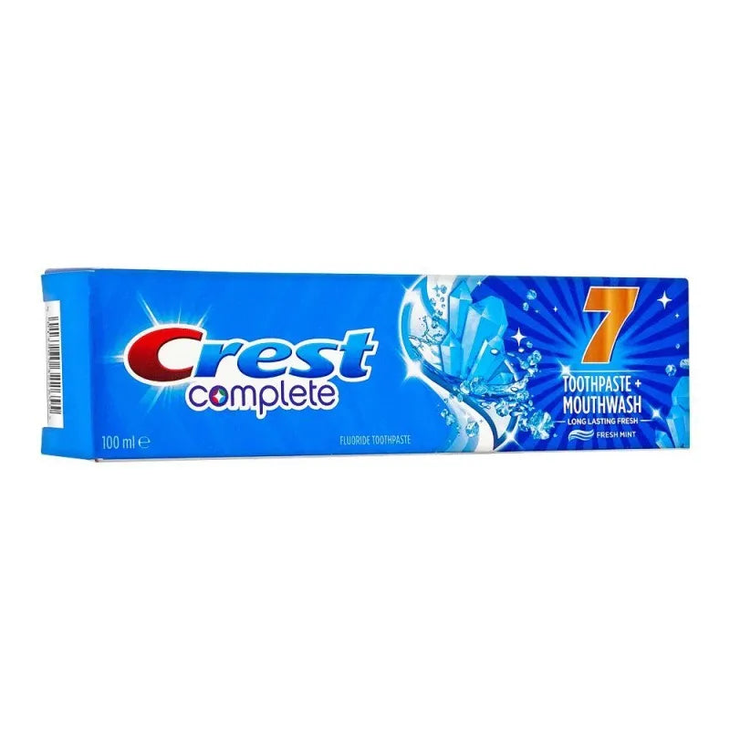 crest complete 7 fresh mint toothpaste+mouthwash, 100ml image2