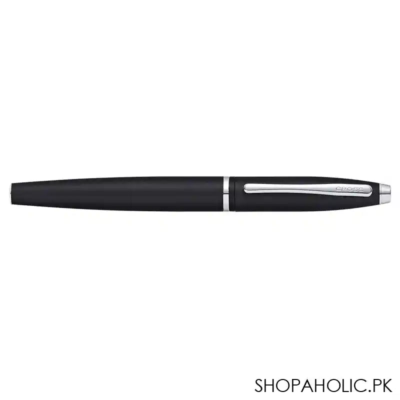 Cross Calais Matte Black Fountain Pen With Medium Nib, AT0116-14 - Image 2