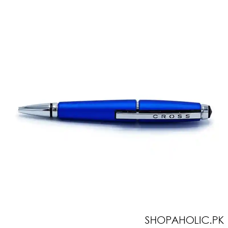 cross edge nitro blue gel rollerball pen, black tip, at0555 3 image2