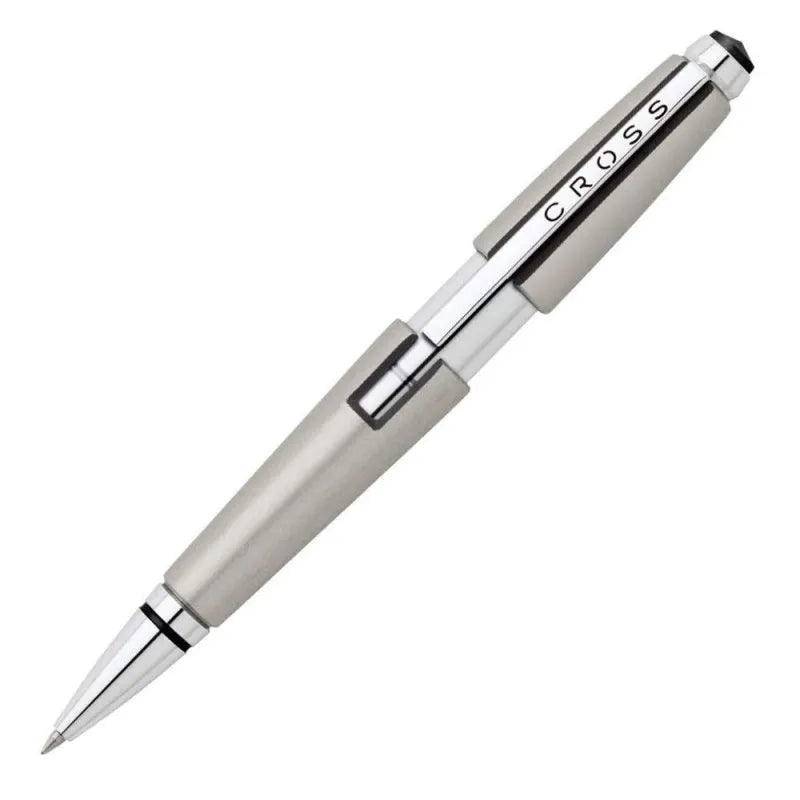 cross edge sonic titanium gel rollerball pen, with black gel tip, at0555 5 main image