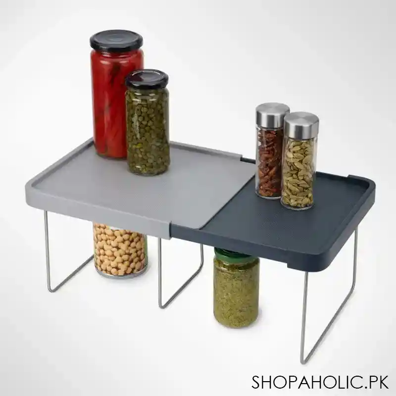 cupboard store expandable shelf rack main image