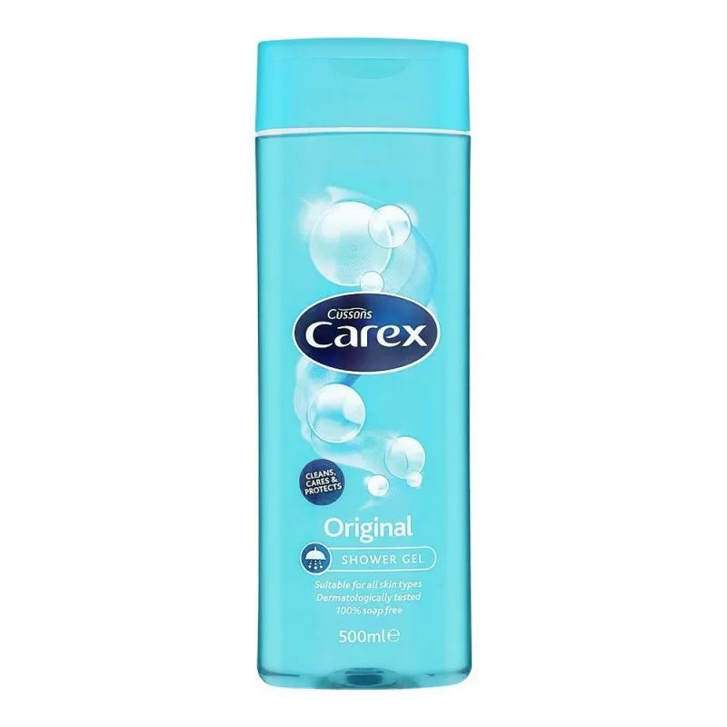 cussons carex original 100% soap free shower gel, 500ml main image