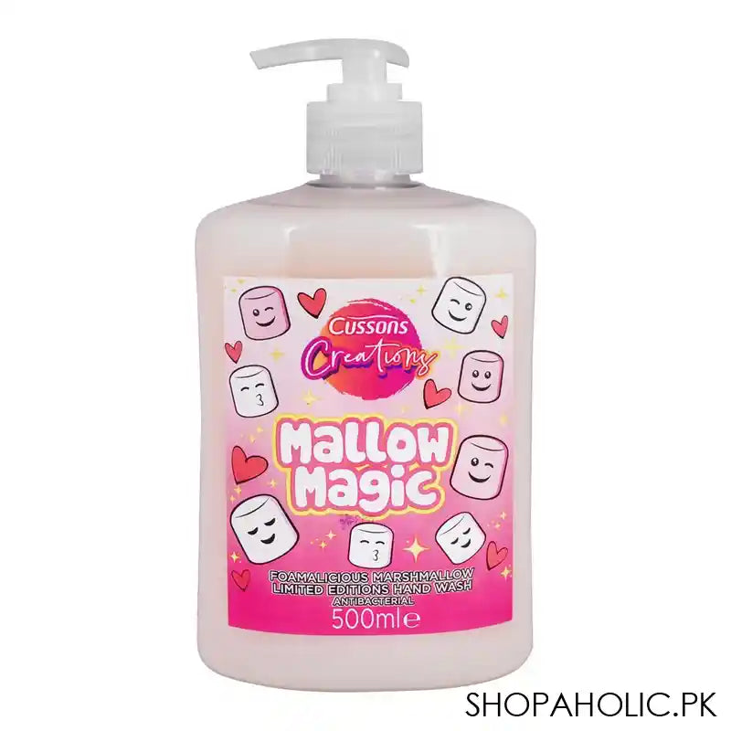 Cussons Creations Mallow Magic Foamalicious Marshmallow Antibacterial Hand Wash, 500ml - Main Image