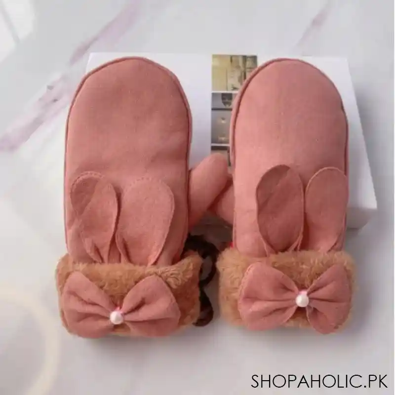 cute baby and toddler winter mittens image3