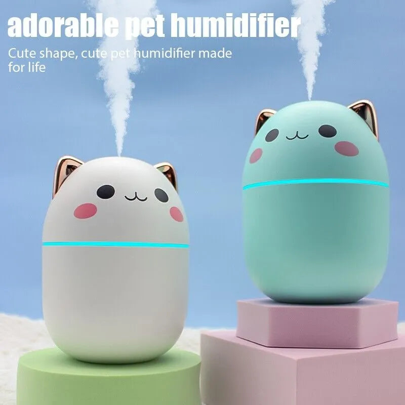 cute catty portable humidifier 200ml image2