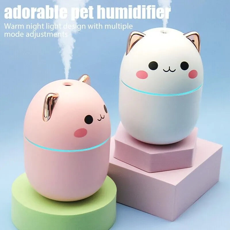 cute catty portable humidifier 200ml image5