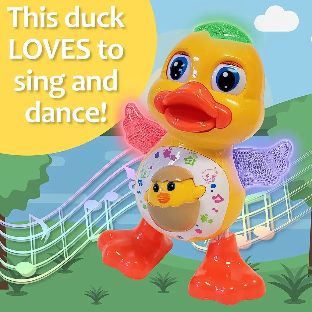 cute dancing duck main image