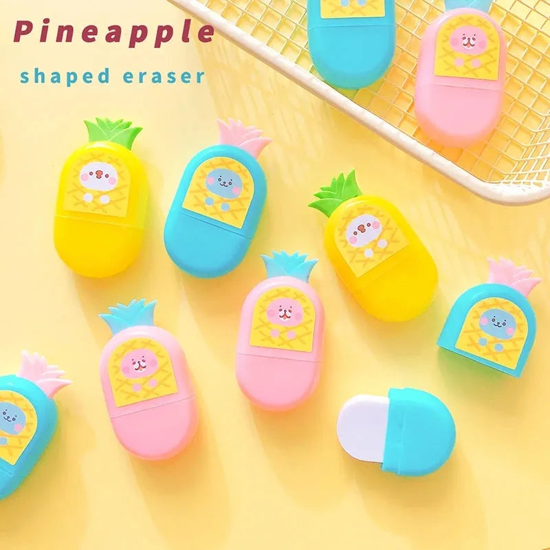 cute pineapple eraser main image