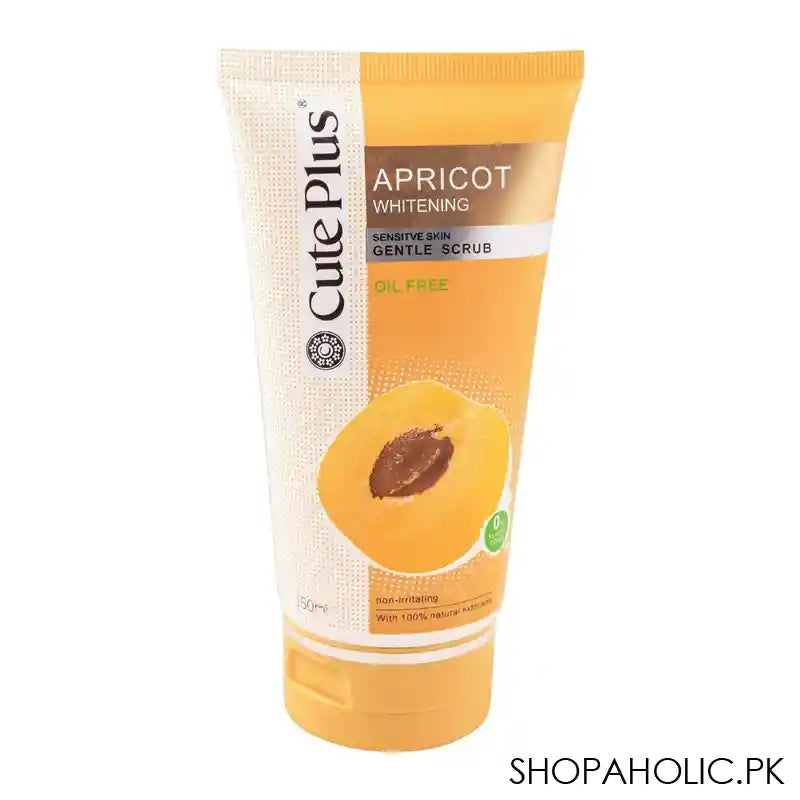 Cute Plus White Series Whitening Apricot Sensitive Skin Gentle Scrub 150ml - Main Image