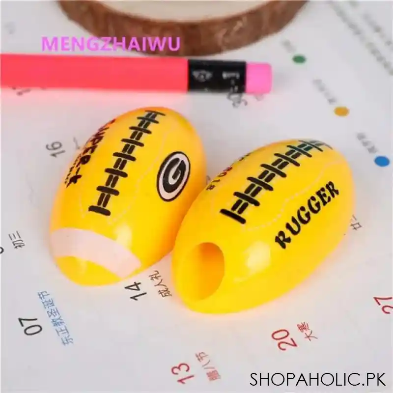 cute rugby shape sharpener image3