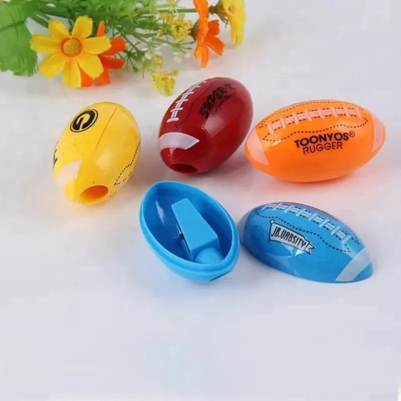 cute rugby shape sharpener main image