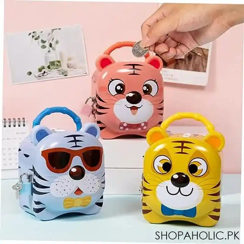 cute tiger money saving box main image