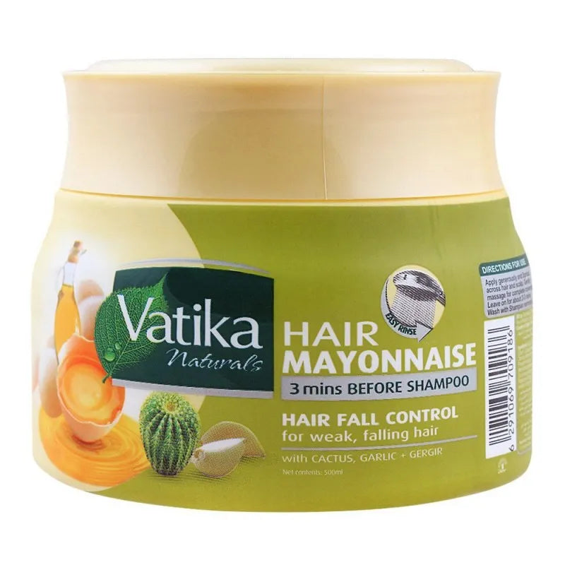 dabur vatika hair mayonnaise hairfall control treatment, 500ml main image