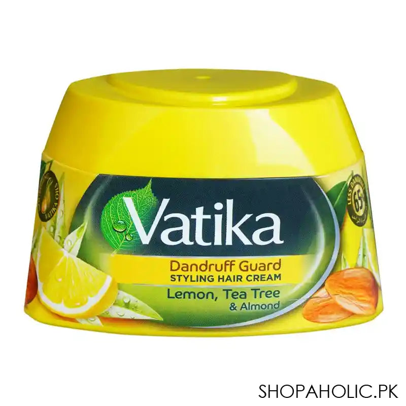 Dabur Vatika Moroccan Argan Soft & Silky Styling Hair Cream, For Dull/Dry & Unmanagable Hair, 140ml - Main Image