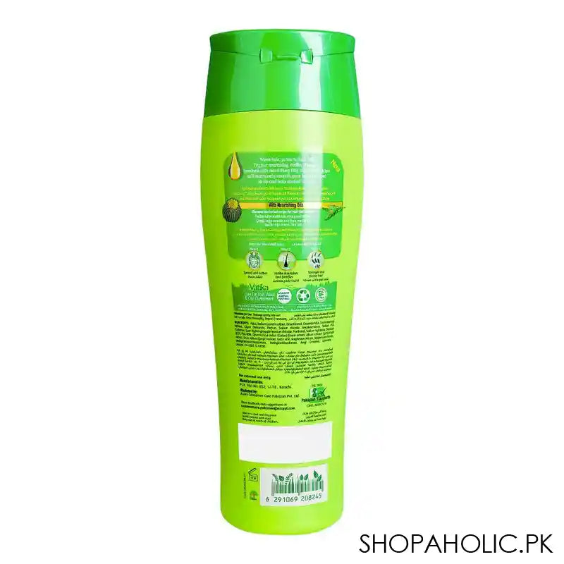 Dabur Vatika Naturals Cactus & Gergir Hairfall Control Shampoo, For Weak Hair, 185ml - Image 3