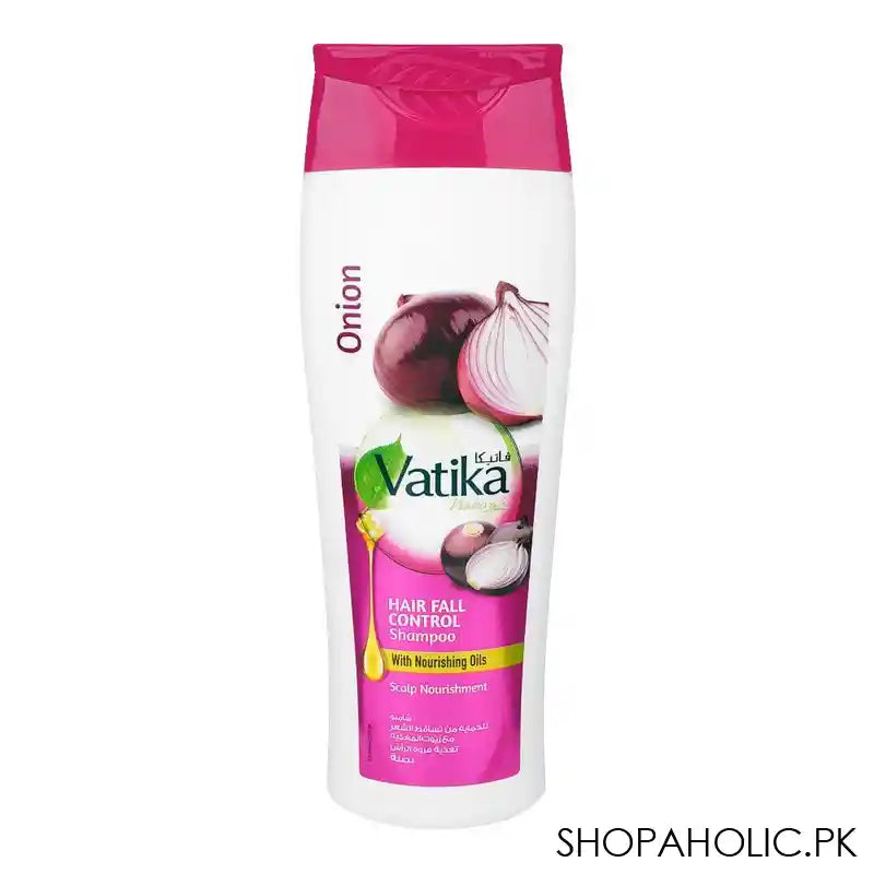 Dabur Vatika Onion Nourishing Oil Hair Fall Control Shampoo, 360ml - Image 2