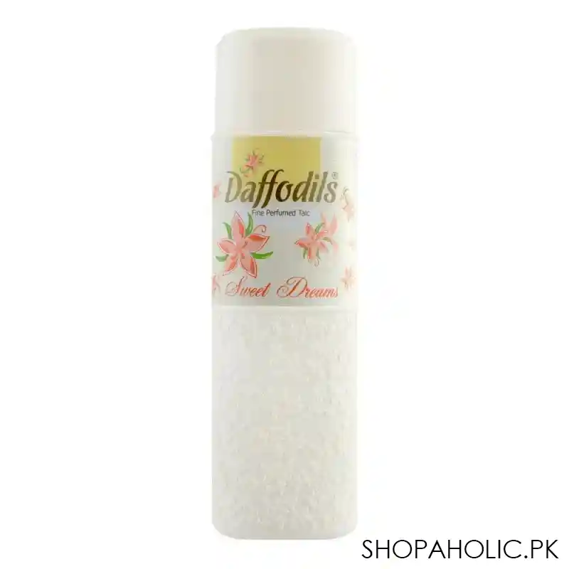 daffodils sweet dream fine perfumed talcum powder, 125g main image