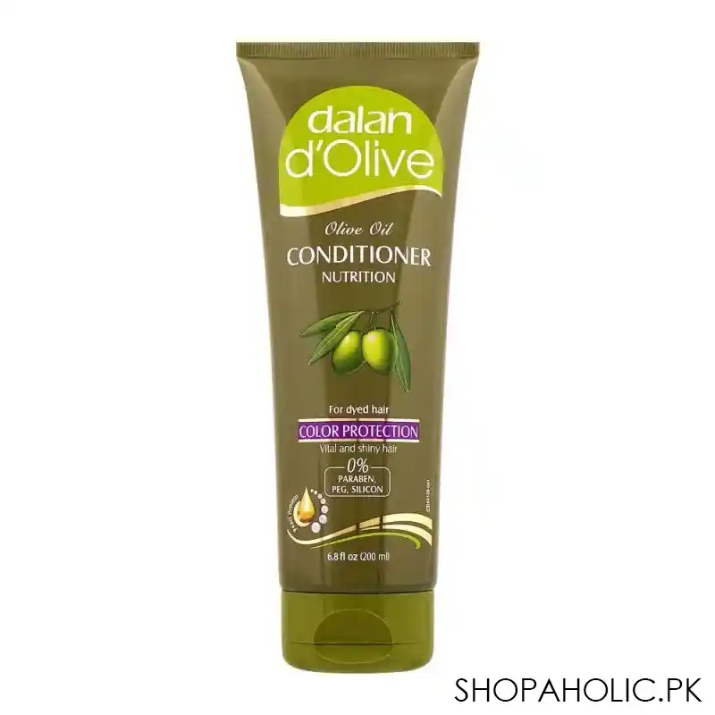 dalan d'olive color protection olive oil nutrition conditioner, 200ml main image