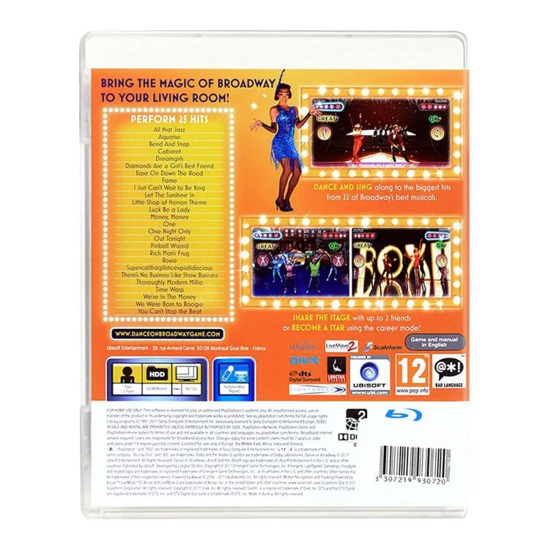 dance on broadway   playstation 3 (ps3) image2