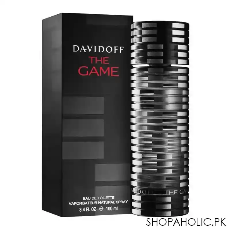 davidoff the game eau de toilette for men, 100ml main image