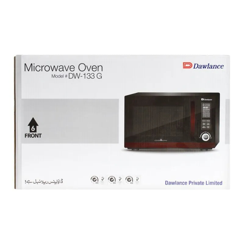 dawlance grill microwave oven, 30 liters, dw 133 g image2