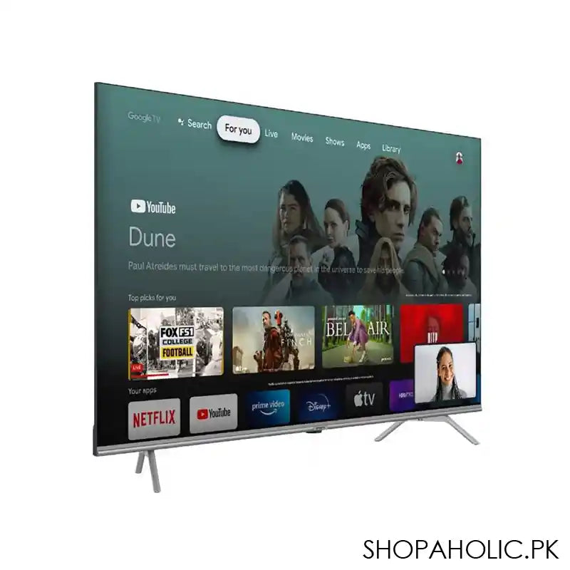 Dawlance Radiant Series 4K Ultra HD Android LED Google TV, 50 Inches, DT-50G22 - Image 2