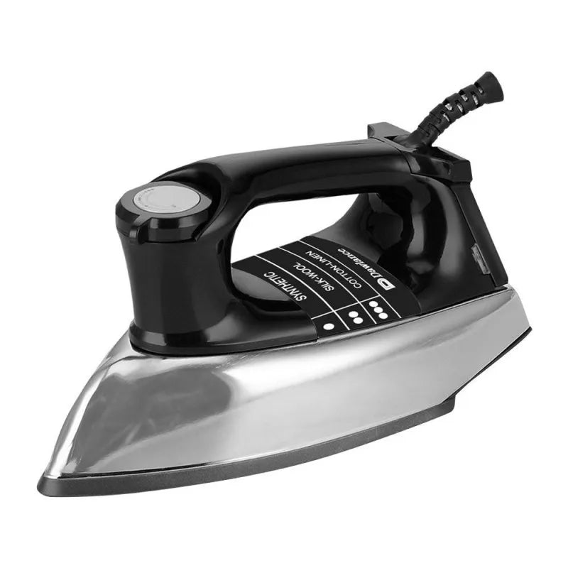 dawlance smart heating dry iron, black, dwdi 1020 main image