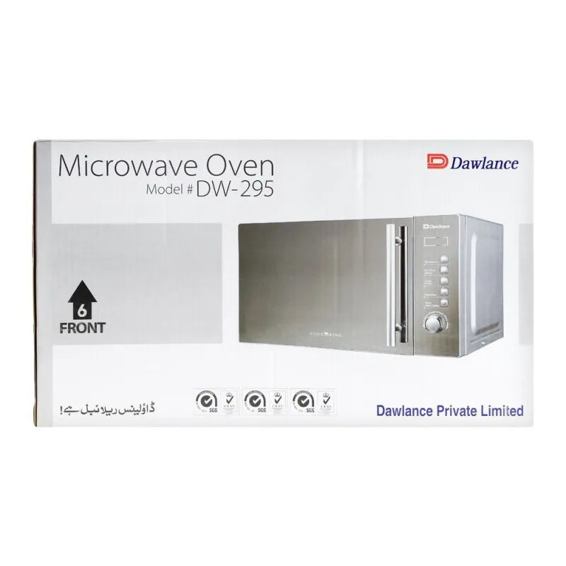 dawlance solo microwave oven, 20 liters, dw 295 image2