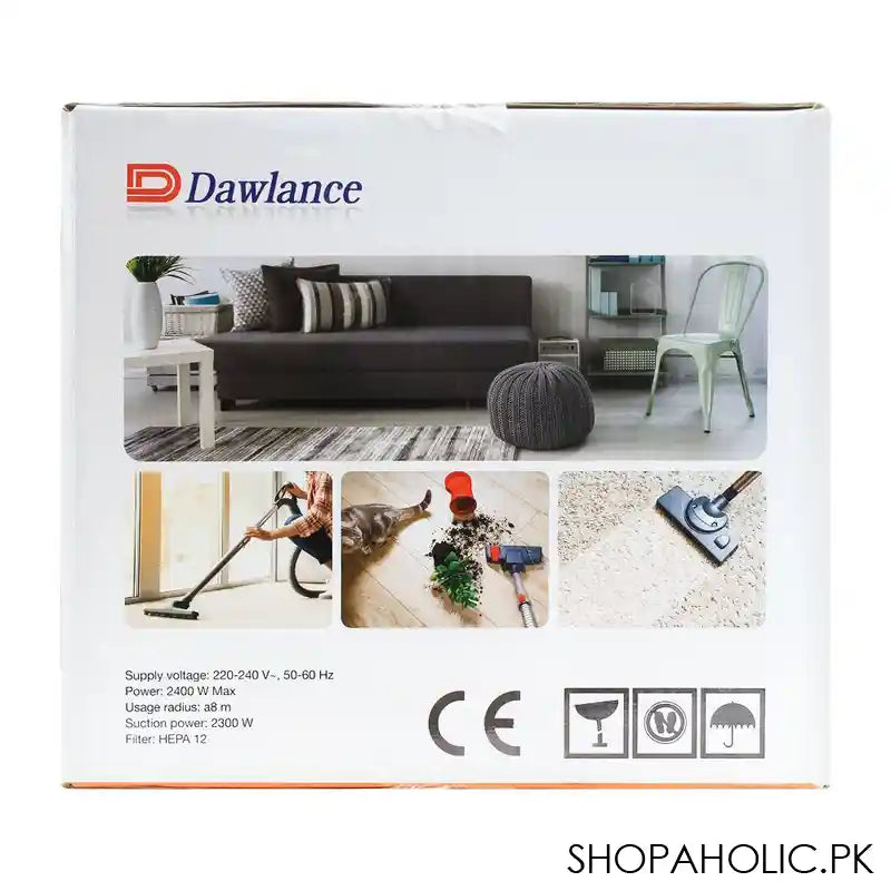 Dawlance Vacuum Cleaner, 2300W, DWVC-6724 - Image 2