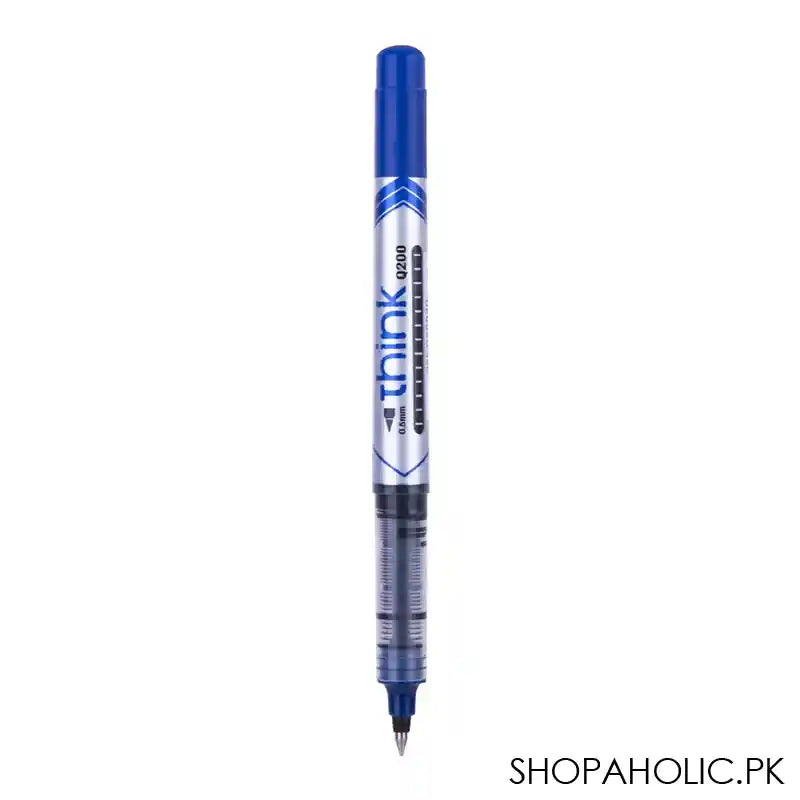 Deli Roller Pen, Tip 0.5mm, Blue, 1-Piece, EQ20030 - Image 2