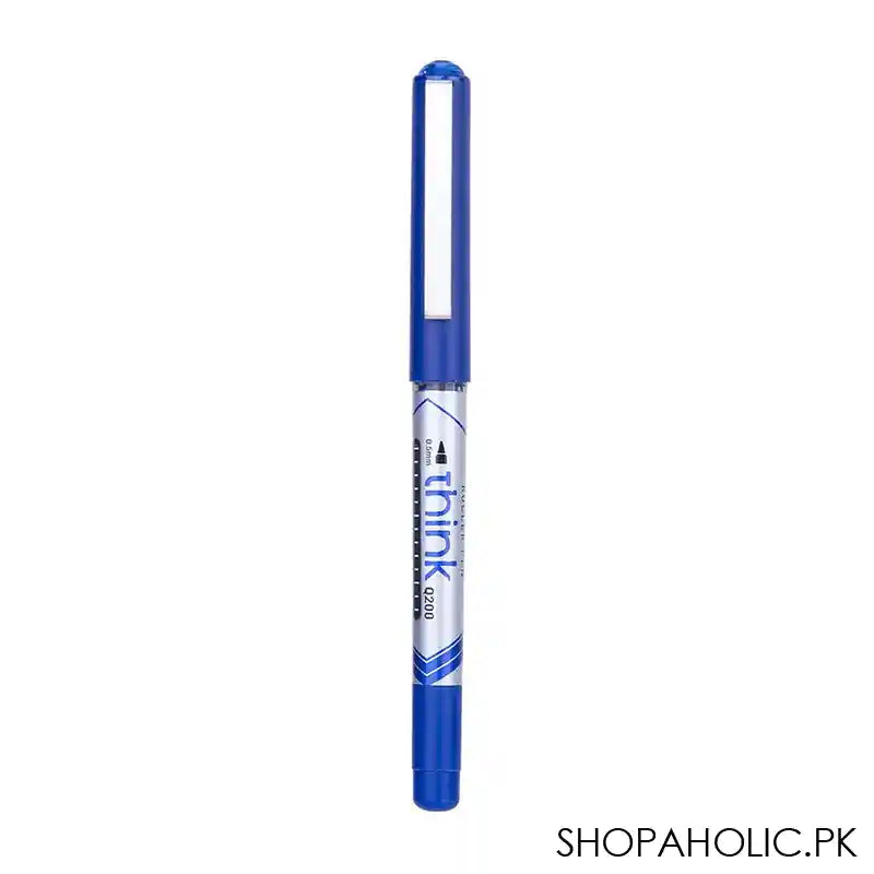 Deli Roller Pen, Tip 0.5mm, Blue, 1-Piece, EQ20030 - Image 3