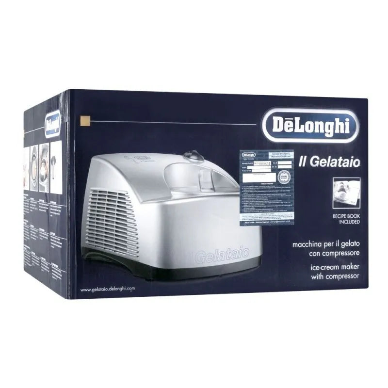 delonghi gellatio ice cream maker with compressor, ick6000 image2