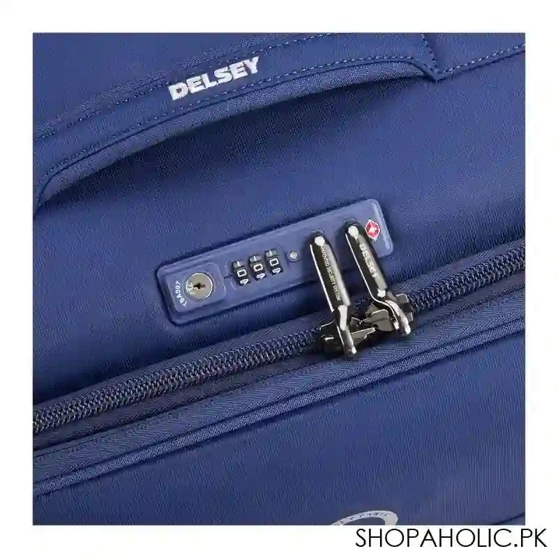 Delsey Bag, 67cm, 67x42x28 Inches, 67 Liters, Blue, 225681002 - Image 2