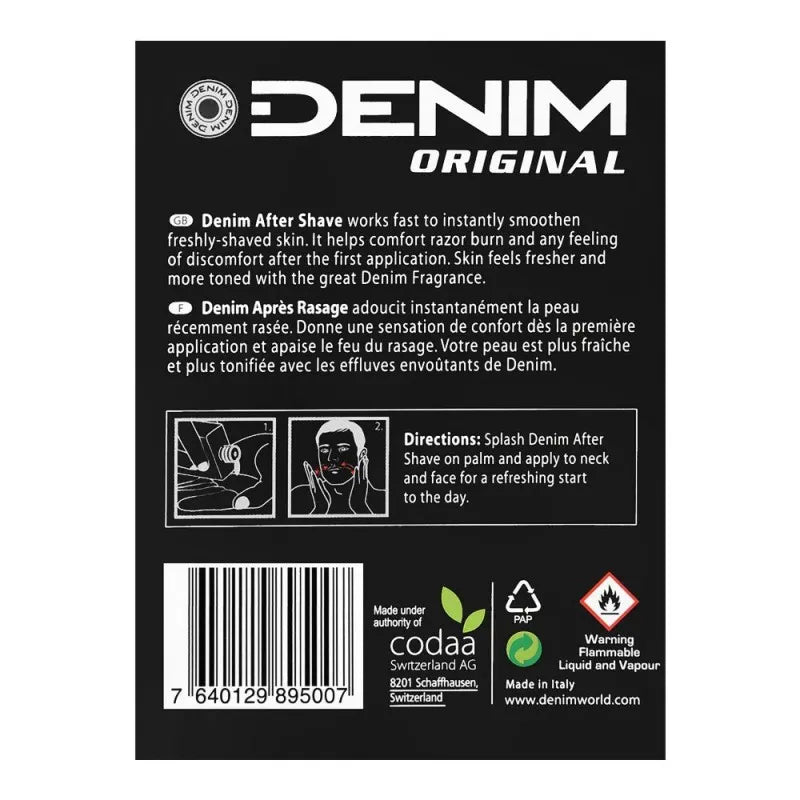 denim original after shave, 100ml image2