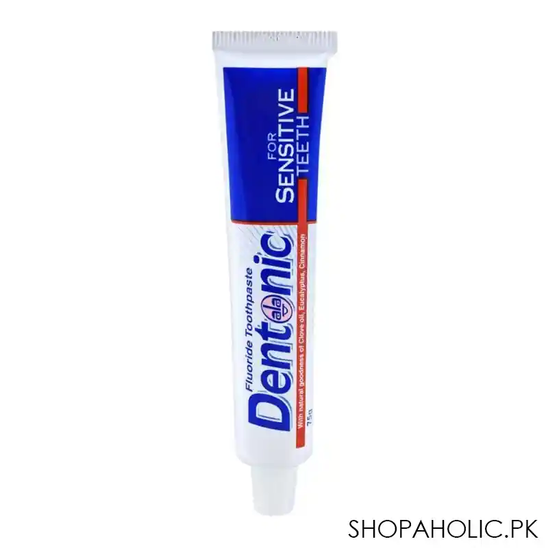 dentonic fluoride for sensitive teeth toothpaste, 75g main image