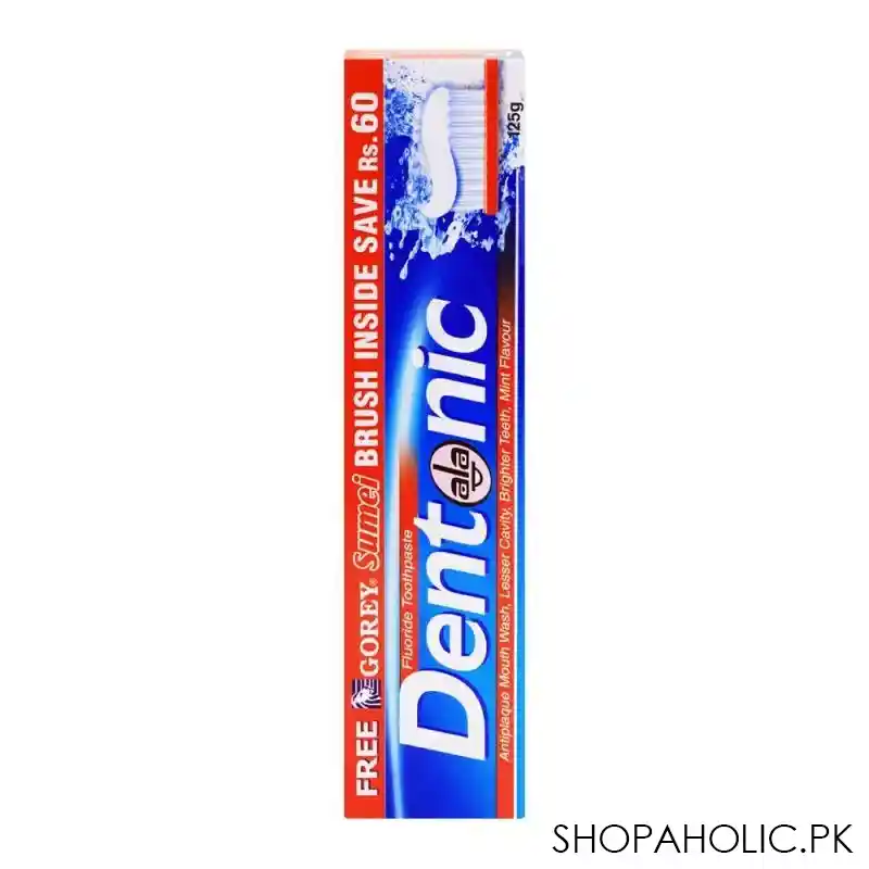 dentonic fluoride toothpaste, 125g image2