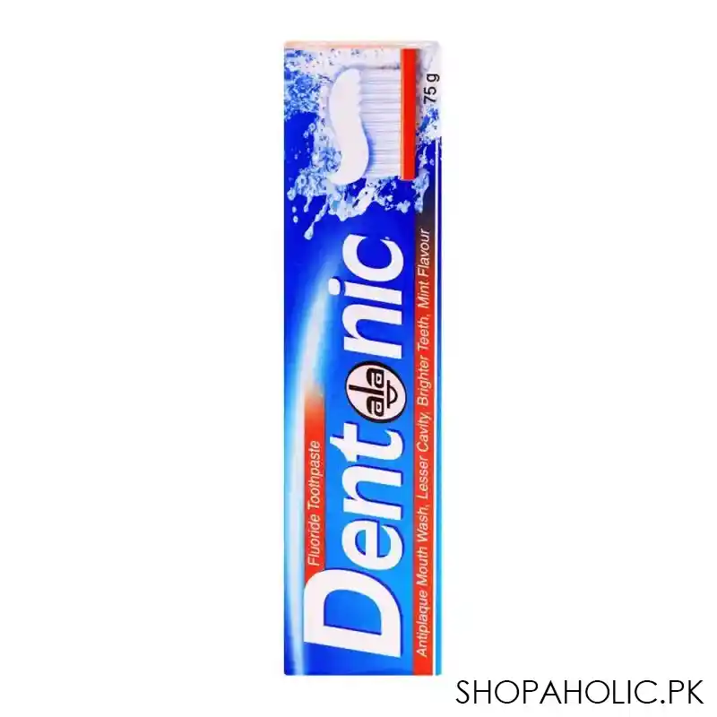 dentonic fluoride toothpaste, 75g image2