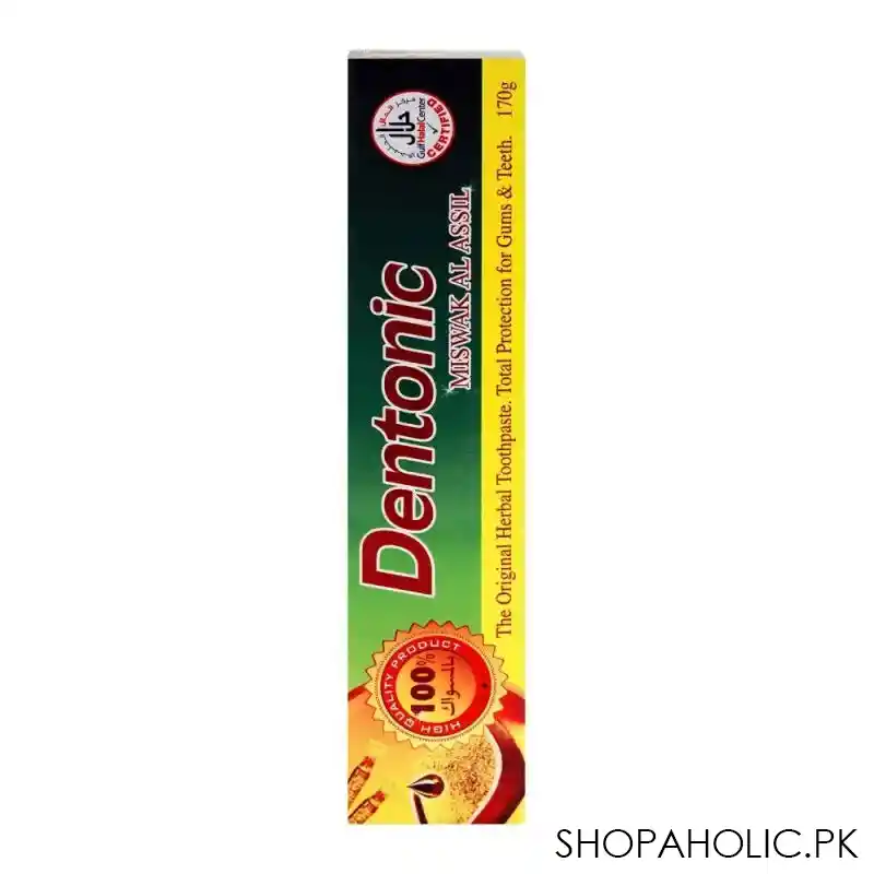 dentonic miswak al assil toothpaste, 170g image2