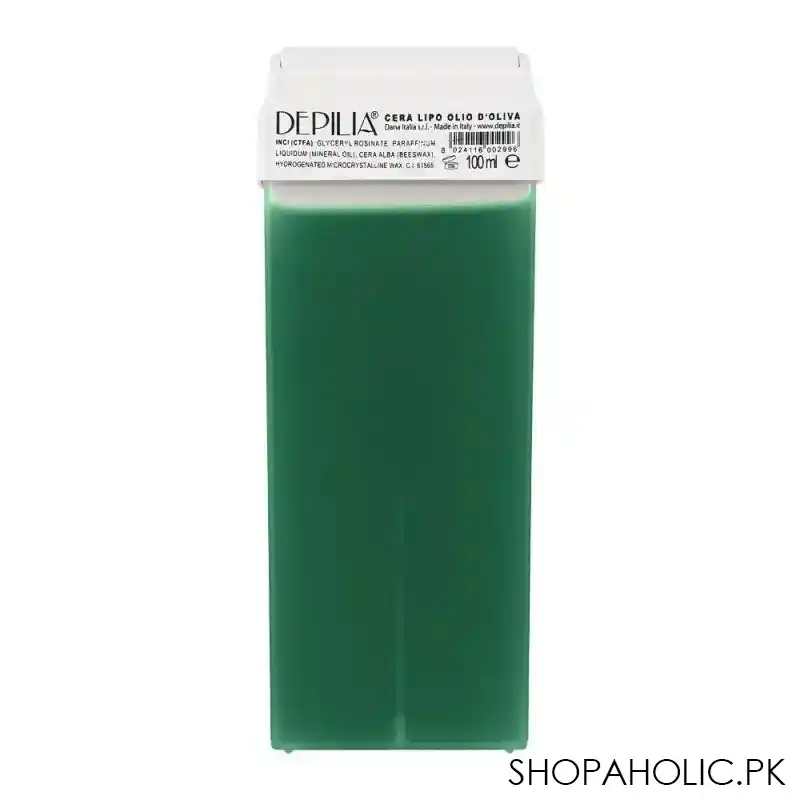 depilia olive oil lipo roll on wax, 100ml image2