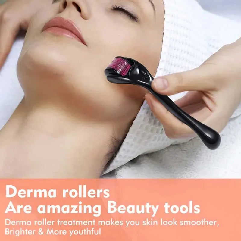 derma roller anti ageing and facial scrubs & polishes scar removal hair regrowth system main image