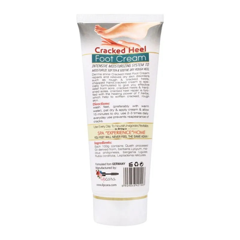 derma shine intense repair cracked heel foot cream, 200g image2