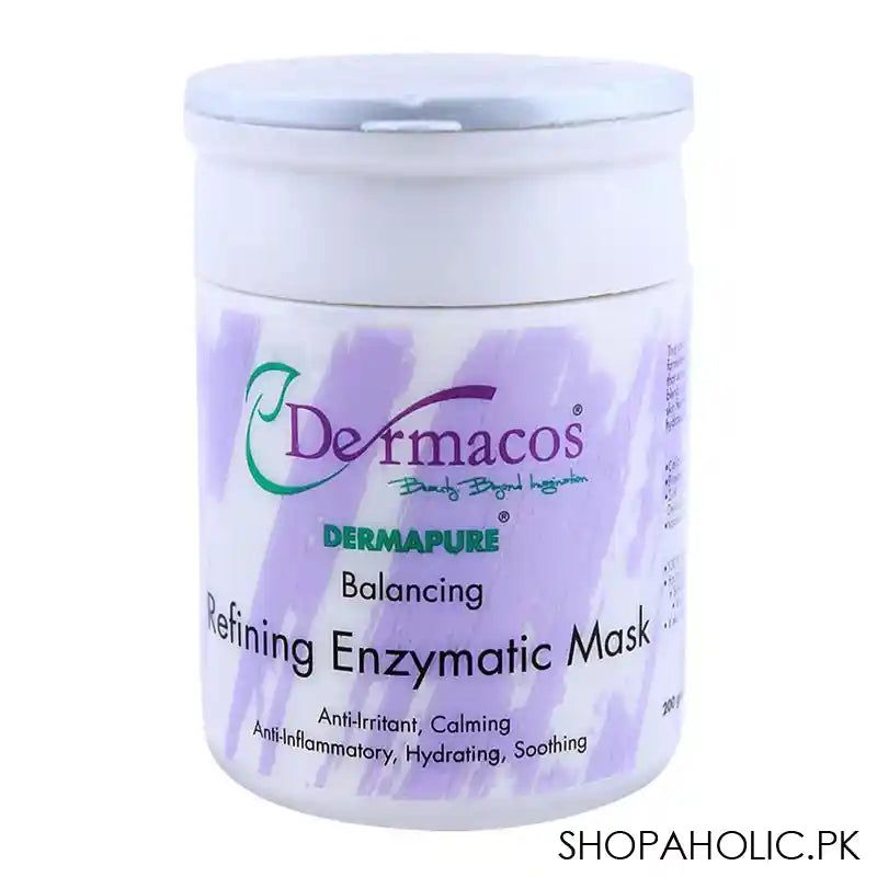 Dermacos Dermapure Balancing Refining Enzymatic Mask, 200g - Main Image