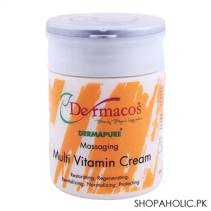 Dermacos Dermapure Massaging Multi Vitamin Cream, 200g - Main Image