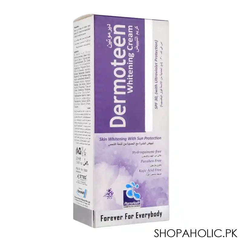 Dermoteen Whitening Cream, SPF 30, Paraben Free, 20ml - Main Image