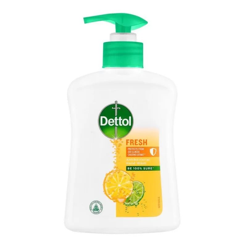 dettol fresh anti bacterial hand wash, 250ml image2