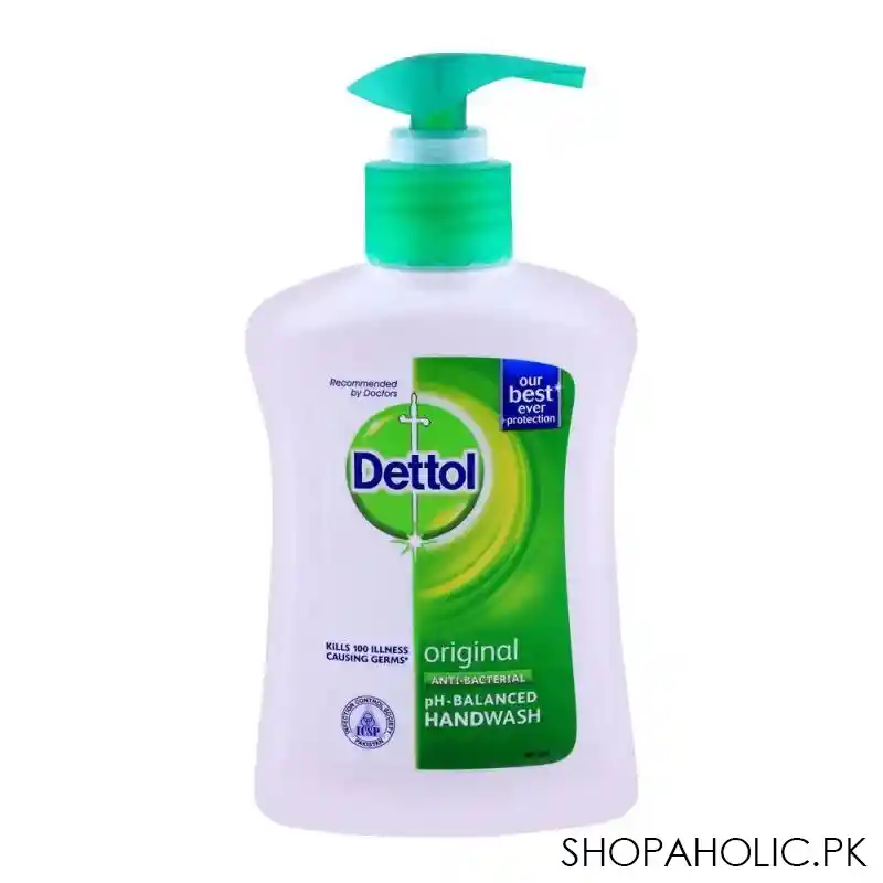 dettol original anti bacterial ph balanced hand wash 250ml main image